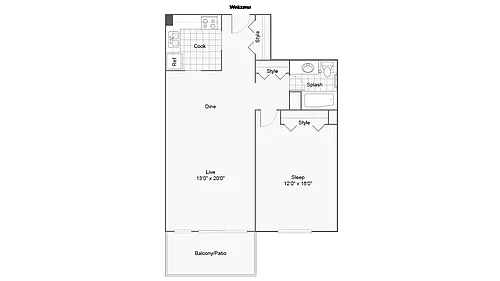 Floor plan Aurora
