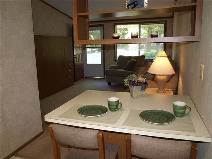 View into living room
