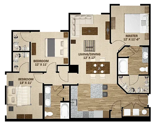 Floor plan C1