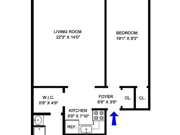 2nd image of 247 W 72nd St APT 2FE