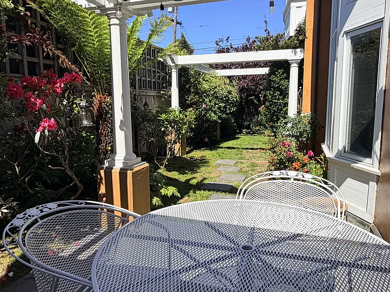 Charming backyard