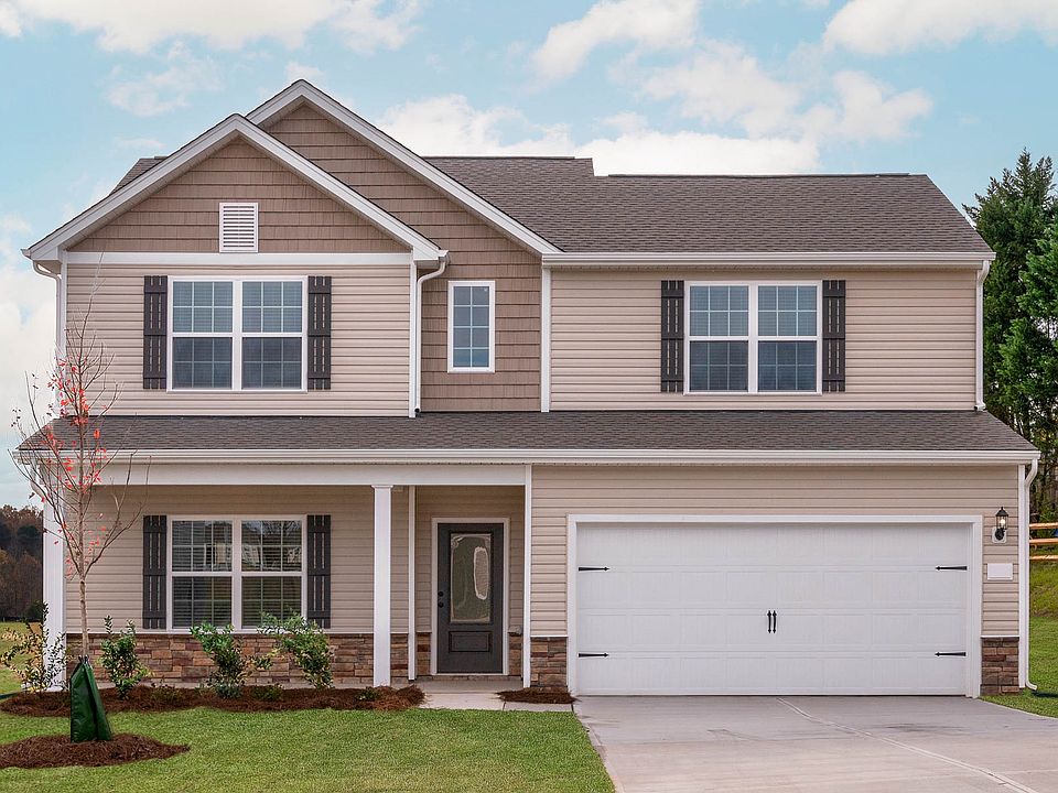 This home is a spacious two story building