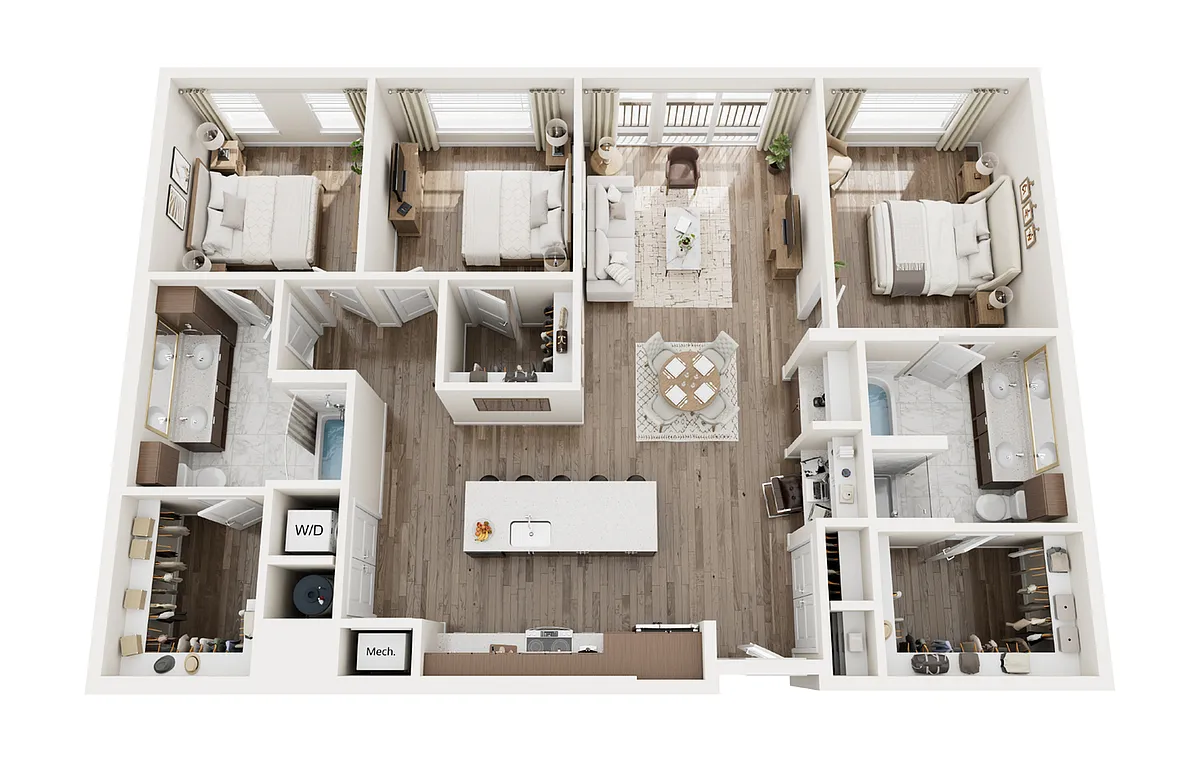 Floor plan O