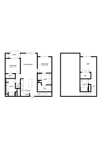 Floor plan B2B - Loft