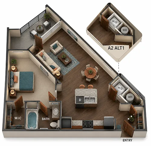 Floor plan A2