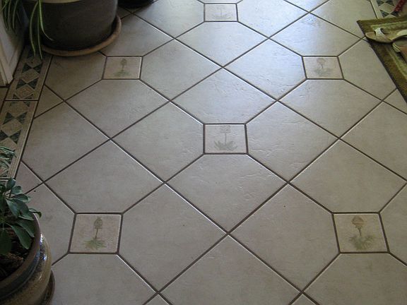 Foyer Tile Work