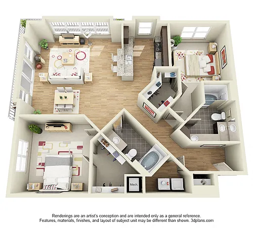 Floor plan Midtown