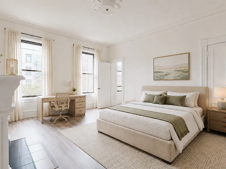 Bedroom 1 (virtually staged)