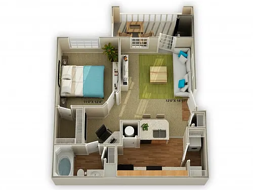 Floor plan The Ridgecrest