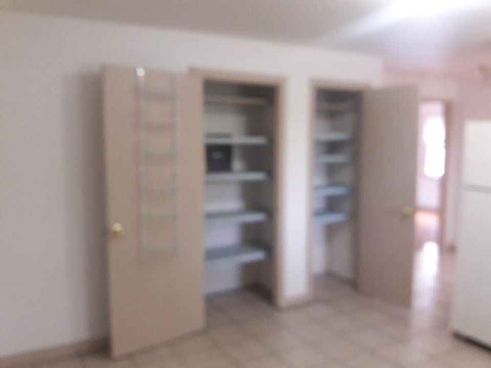 Two Kitchen closets