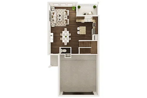 Floor plan H1D