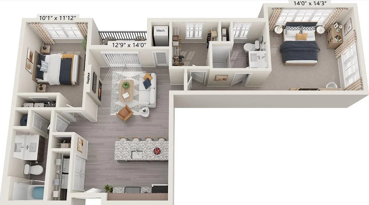 Floor plan Coleman