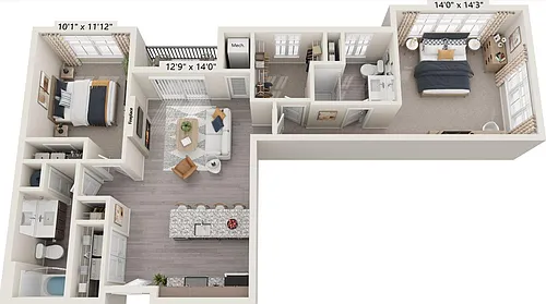 Floor plan Coleman