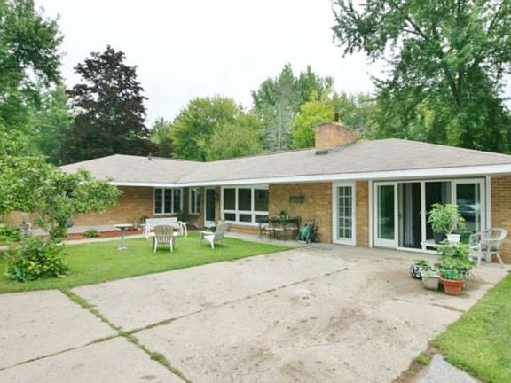 Comfortable outdoor sitting.