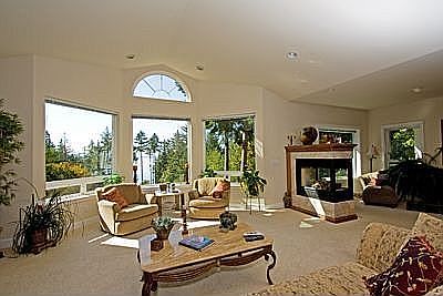 Expansive use of windows & skylights create a bright, cheerful atmosphere!