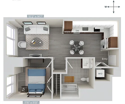 Floor plan A3-690