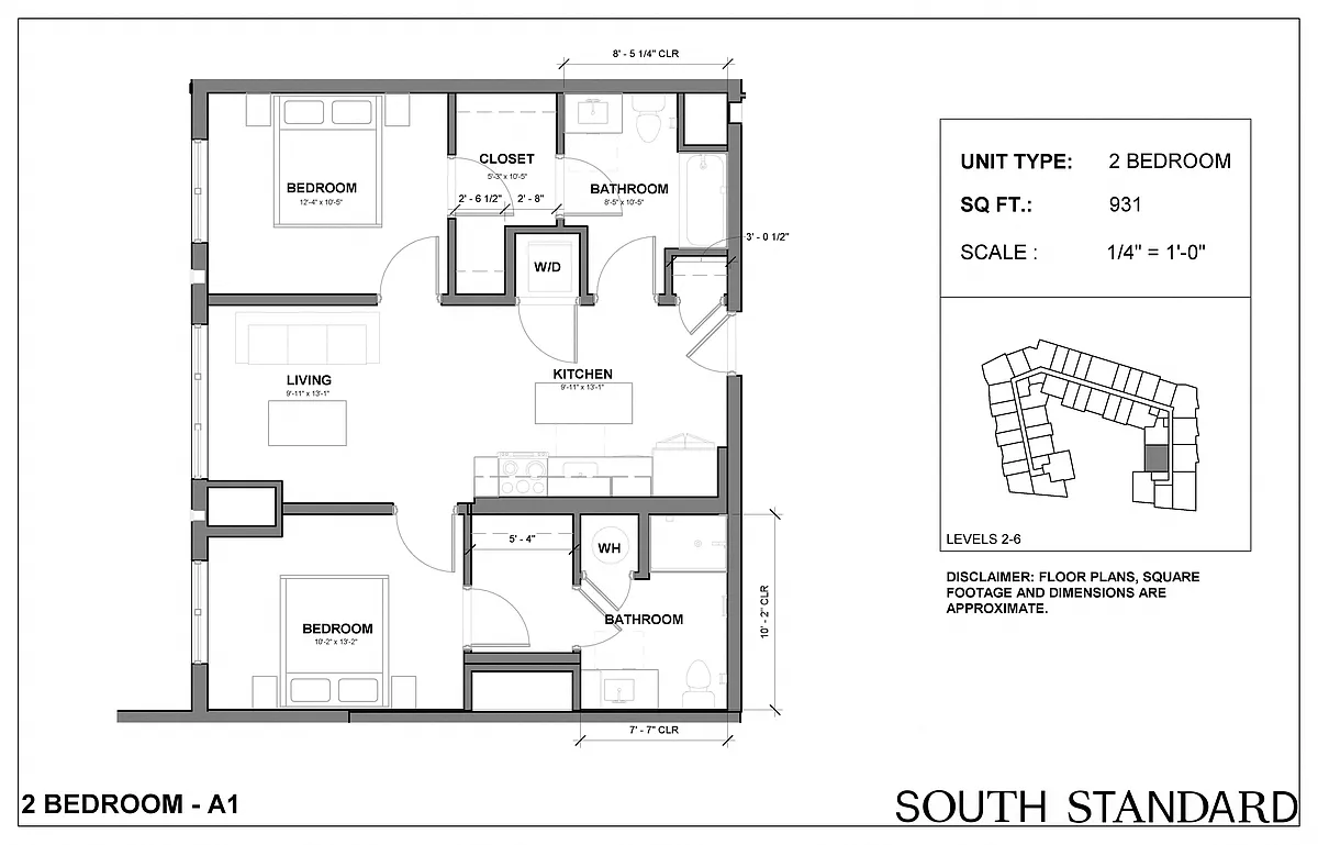 Floor plan 2BA1