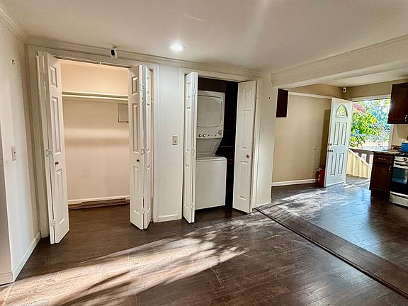 In-unit laundry included and multiple closets for extra space