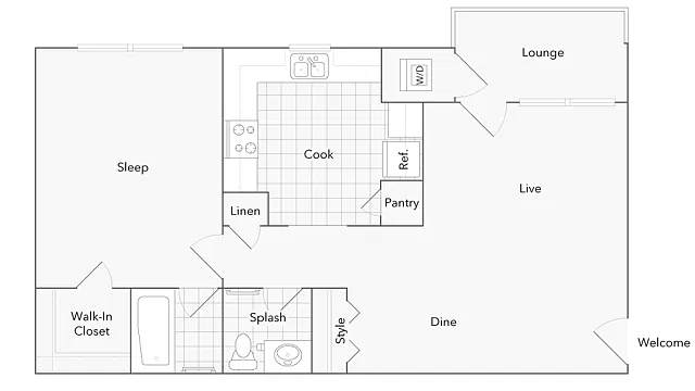 Floor plan Anderson