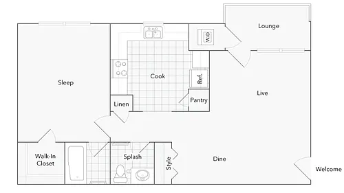 Floor plan Anderson