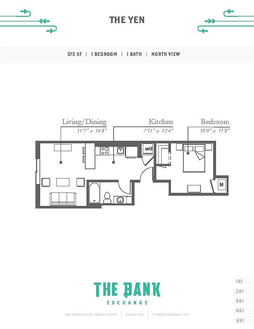 Floor plan The Yen