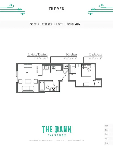 Floor plan The Yen