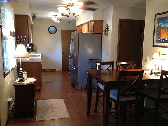 Kitchen open to living