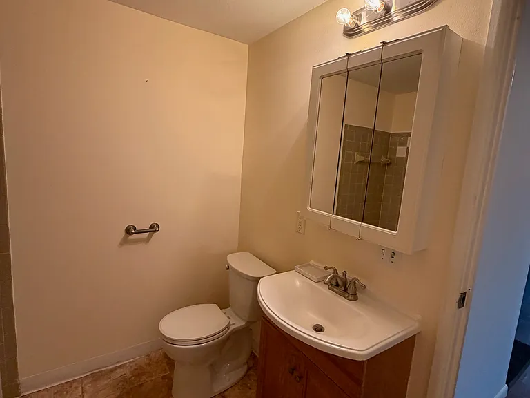 Bathroom area.