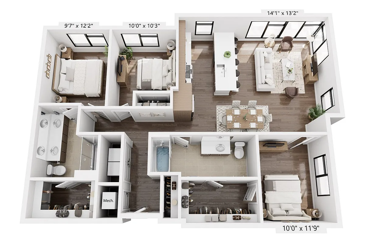 Floor plan C2A