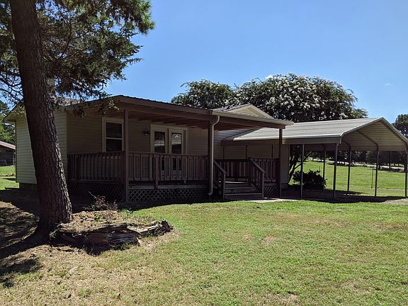 Covered deck. South side.