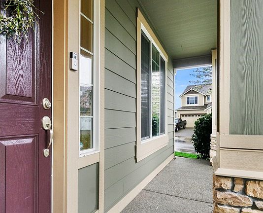 Covered Porch, ready for your patio set or porch swing!