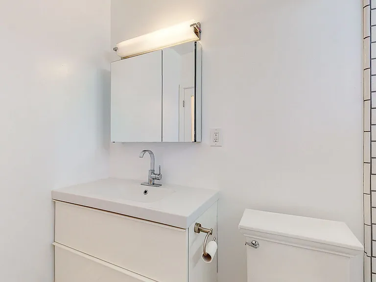 NEW MEDERN VANITY, LIGHTING, VANITY AND SINK/FAUCET
