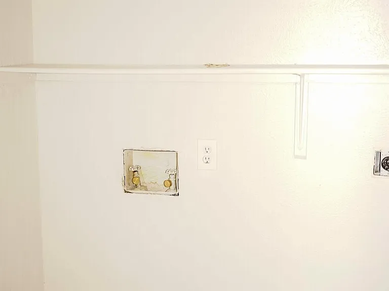 Laundry Room Washer Dryer connection