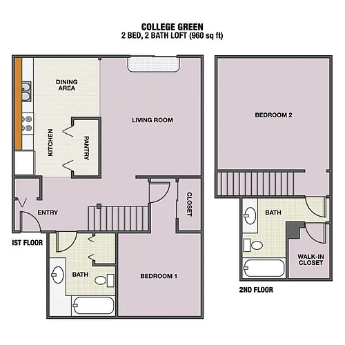 Floor plan 2X2