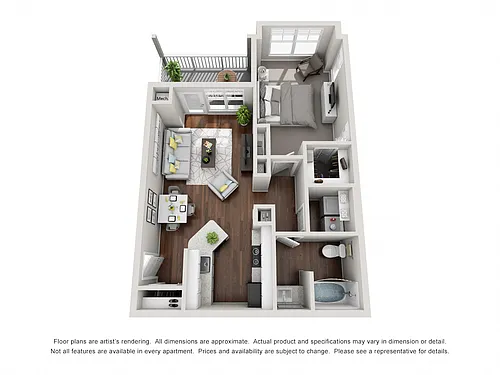 Floor plan A1D