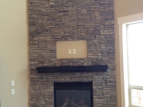 Fireplace in Family room