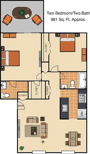 Floor plan B2
