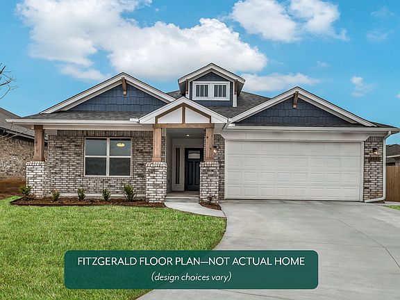 New Home Moore OK- Fitzgerald Plan