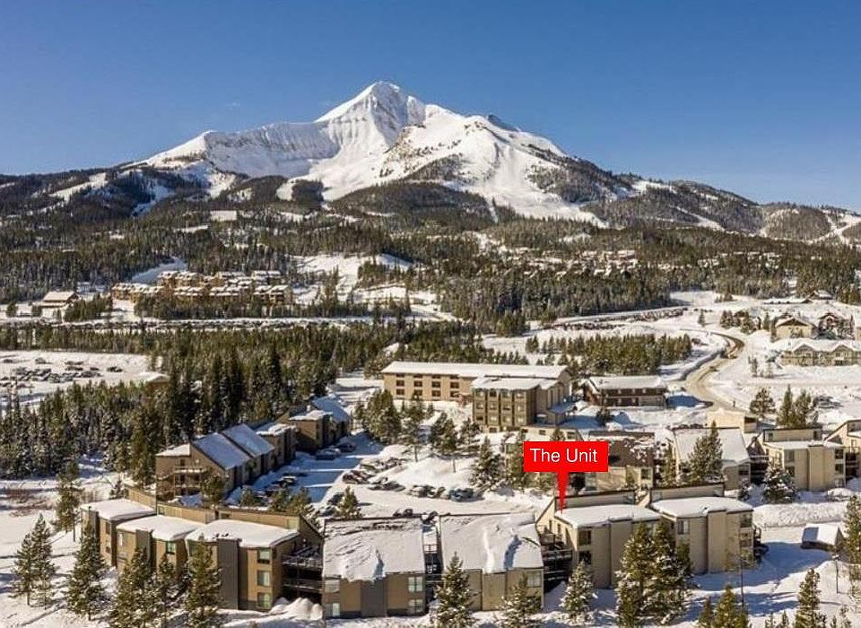 The unit is located in Hill Condos at the base of Big Sky resort