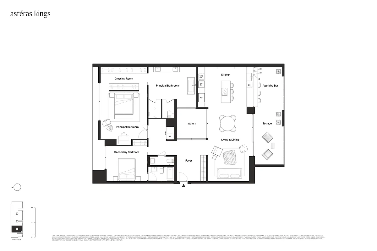 Floor plan 2 Bedroom