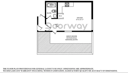 Rented by Doorway NYC, LLC