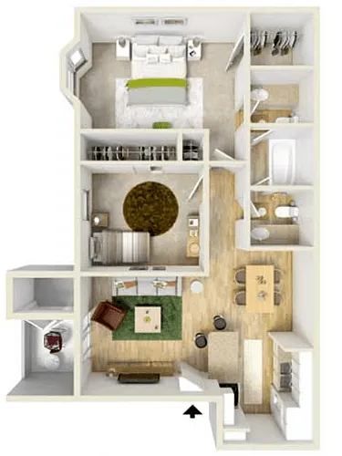 Floor plan B2