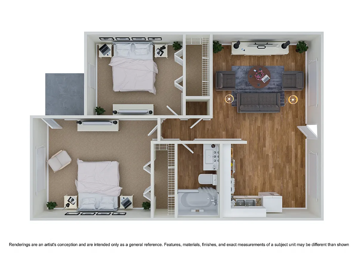 Floor plan Wisteria B1