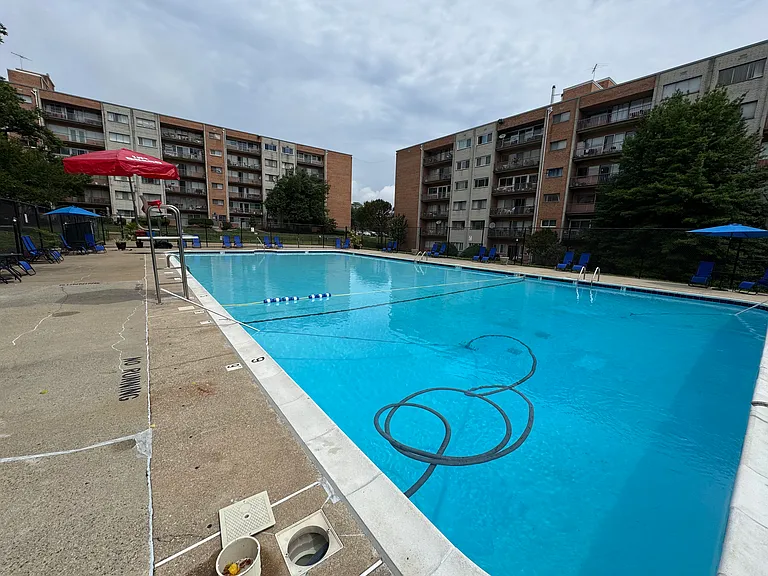 Community pool to swim away stress