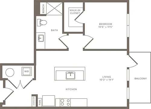 Floor plan A05
