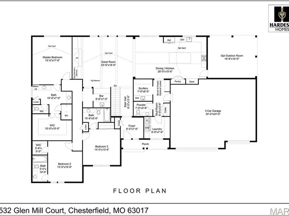 15532 Glen Mill Ct, Chesterfield, MO 63017