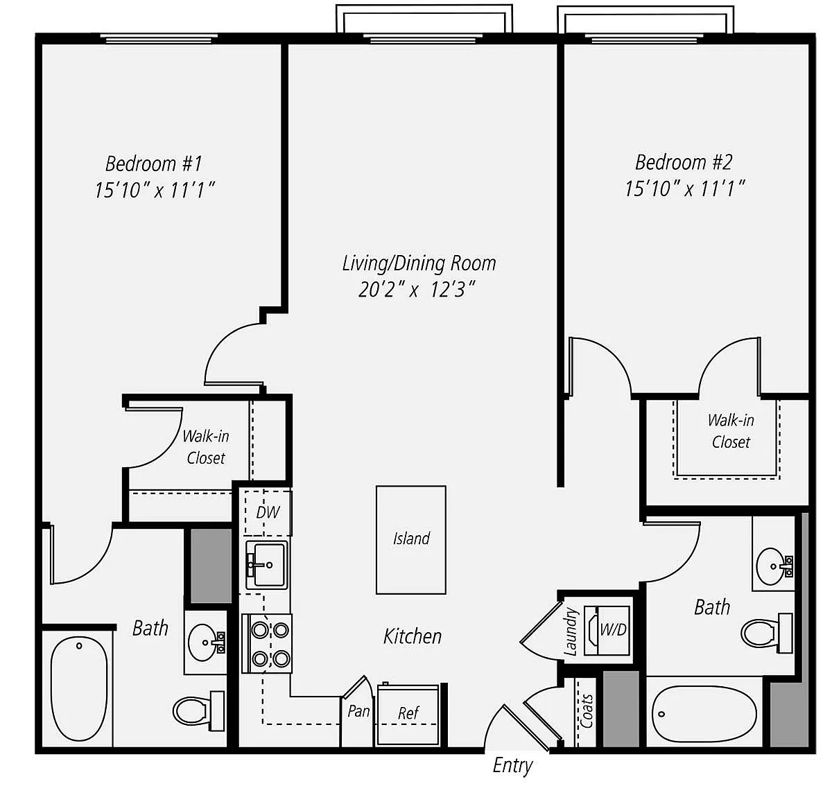 Floor plan B4-B00