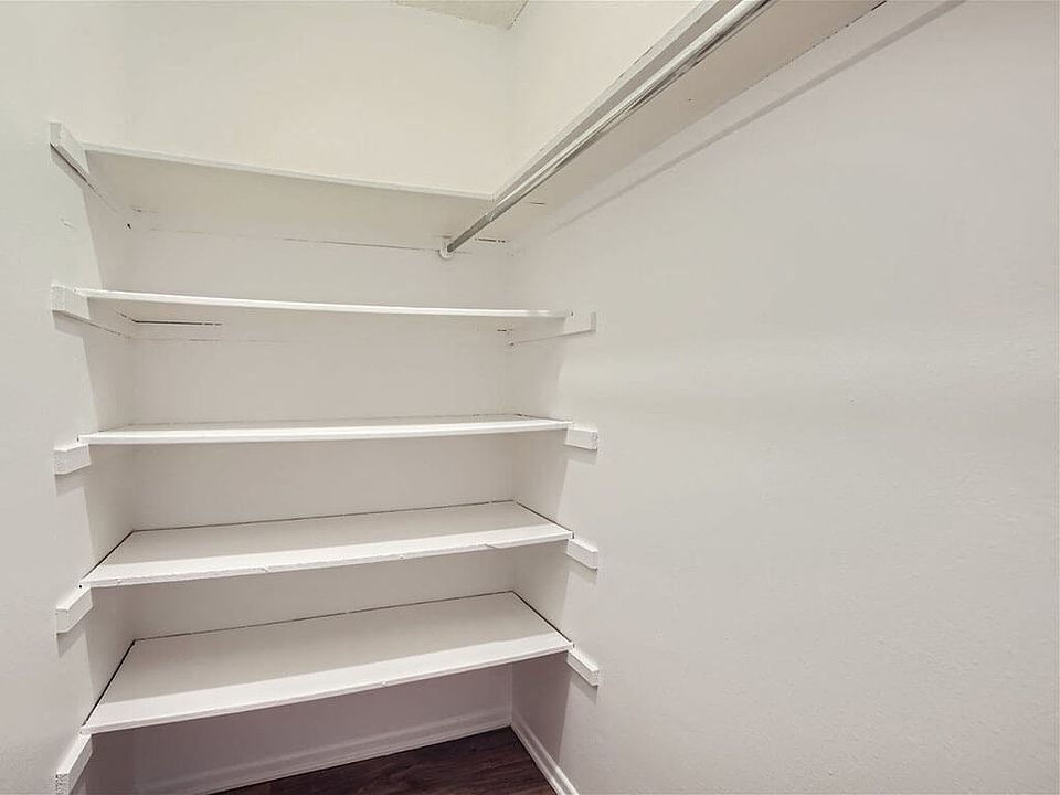 Walk-in Closet with Shelving