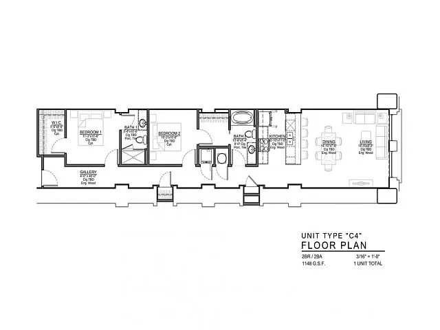 Floor plan C4