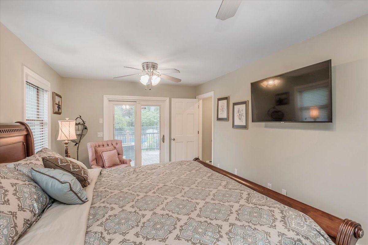  Main Level: Sliding Door Access to Rear Patio 